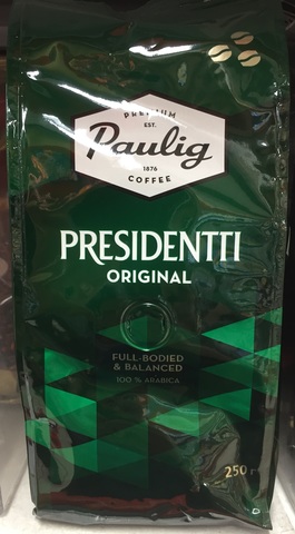 Кофе Paulig Presidentti original 250 гр