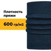 Картинка шарф-труба Buff neckwarmer wool heavyweight Denim - 2