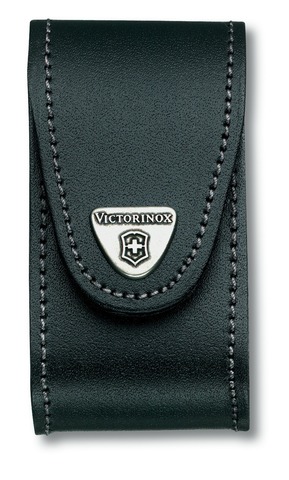 Чехол для широких складных ножей Victorinox 85 и 91 мм. (4.0521.3) натуральная кожа - Wenger-Victorinox.Ru