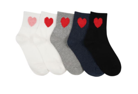 Woman Warm Heart Socks