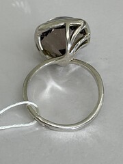 Раухтопаз 533  (кольцо из серебра)