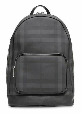 Рюкзак в клетку Burberry London Check серый