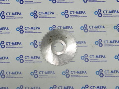 Фреза отрезная по металлу 80х2х22мм. z=40 Р6М5 с фаской без ш/п