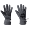 Картинка перчатки Jack Wolfskin Paw Gloves grey heather - 1