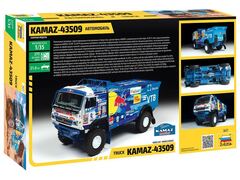 Model Kit KAMAZ-43509 rally Dakar 2022 KAMAZ-Master Zvezda 1:35