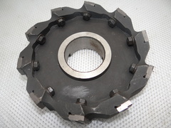 Фреза торцевая насадная с механическим креплением 4-х гранных пластин КНТ-16  160х43х50 z=10