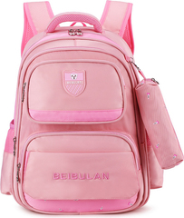 Рюкзак школьный Beibulan 1675 Розовый + Пенал