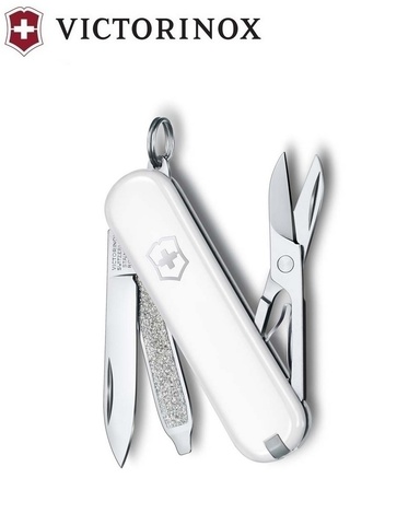 Нож-брелок Victorinox Classic SD Colors, Falling Snow (0.6223.7G)