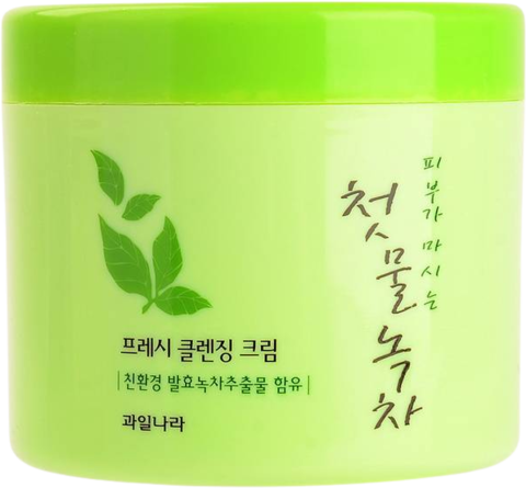 Welcos Kwailnara Green Tea Крем Green Tea Fresh Cleansing Cream