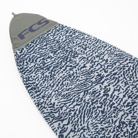 Чехол-носок для серфборда FCS 6’7” Stretch Fun Board Charcoal