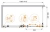 Cezares STYLUS-O-M-AH-1-160/80-C-Cr STYLUS-O-M-AH-1-160/80-C-Cr Душевой уголок