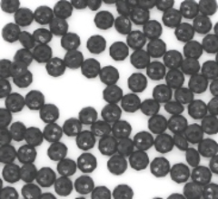 Бусины гранёные плоские пришивные акрил, Ø 6 мм, 50 гр