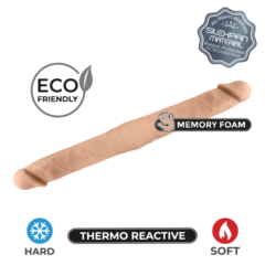 Фаллоимитатор двусторонний SILEXD Model 1 с двойной плотностью (38 × 3,9 см)