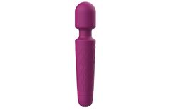 Фиолетовый жезловый вибромассажер Dreaming Wand - 20 см. - 