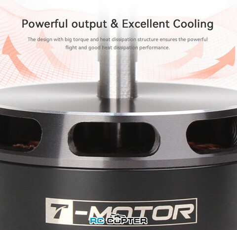 T-Motor AT5220B KV220 Long Shaft / 20-25CC / VTOL / Fixed Wing