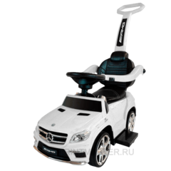 Детский толокар/каталка "MERCEDES-BENZ GL63",белый