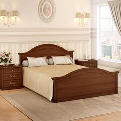 ЕКАТЕРИНА Кровать 1600*2000 (с гнутыми головной и ножной спинками)