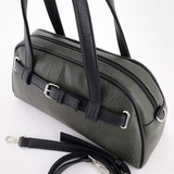 Сумка Саломея 361 македония оливковый + черный