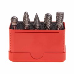 Набор бор-фрез твердосплавных 5шт HM S=6мм Mini-Box Ruko 116004