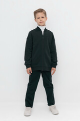 брюки  для мальчика  ТК 46143/черный