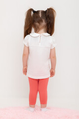 бриджи  для девочки  КП 4321/коралл