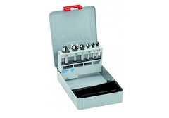 Набор зенковок 90° 6,3-20мм 3z HSS 6шт Bucovice(CzTool) 741805