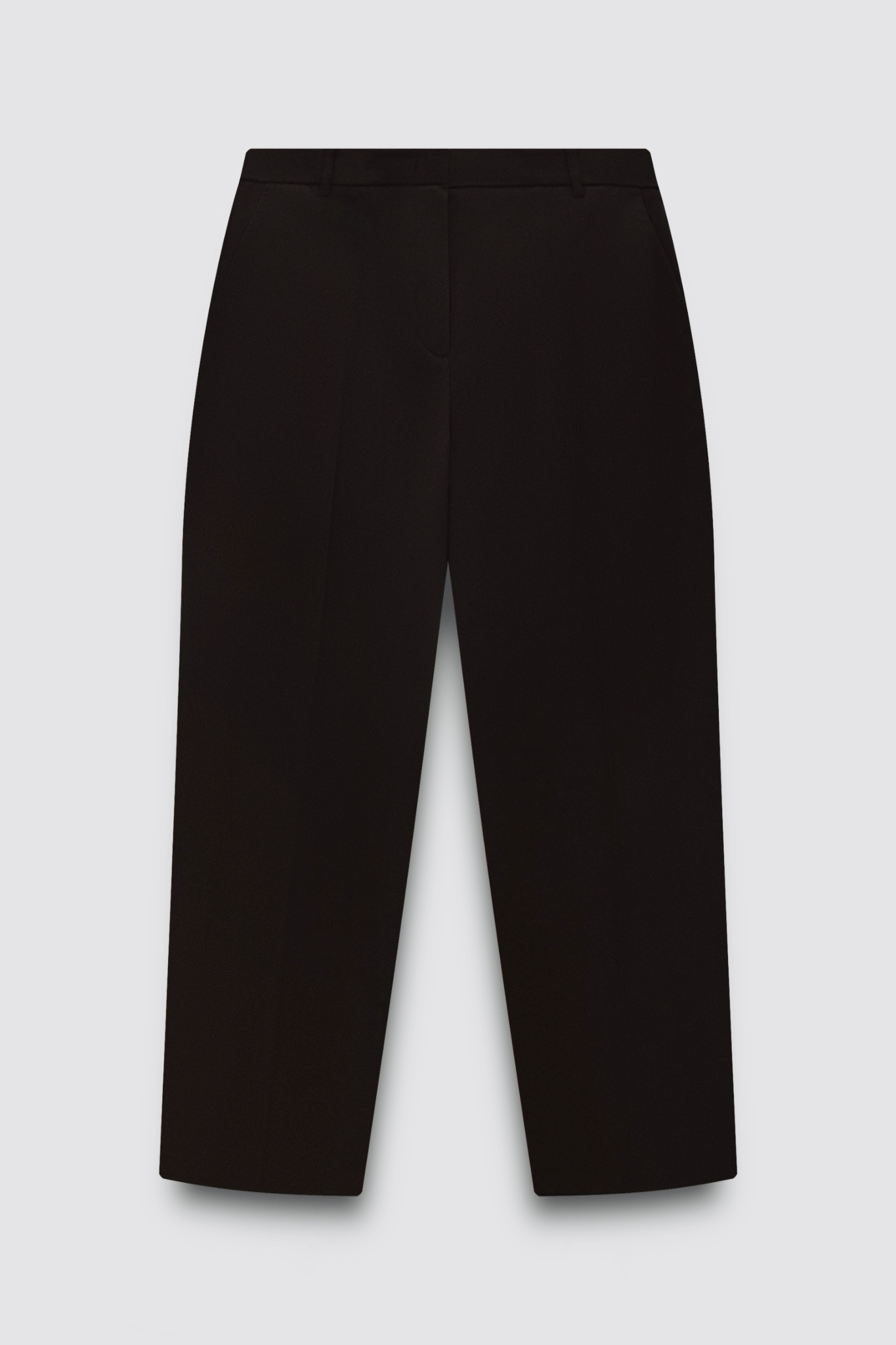 Брюки классические утепленные, черный