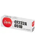 Фотобарабан Sakura CF232A/051D для HP, Canon  LJ M203/227UltraM230/LBP162dw/LBP-160/LBP-162/MF-260/MF-264/MF264dw/MF-267/MF-269, черный, 23000 к.