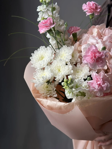 Сборный букет « Розовый»