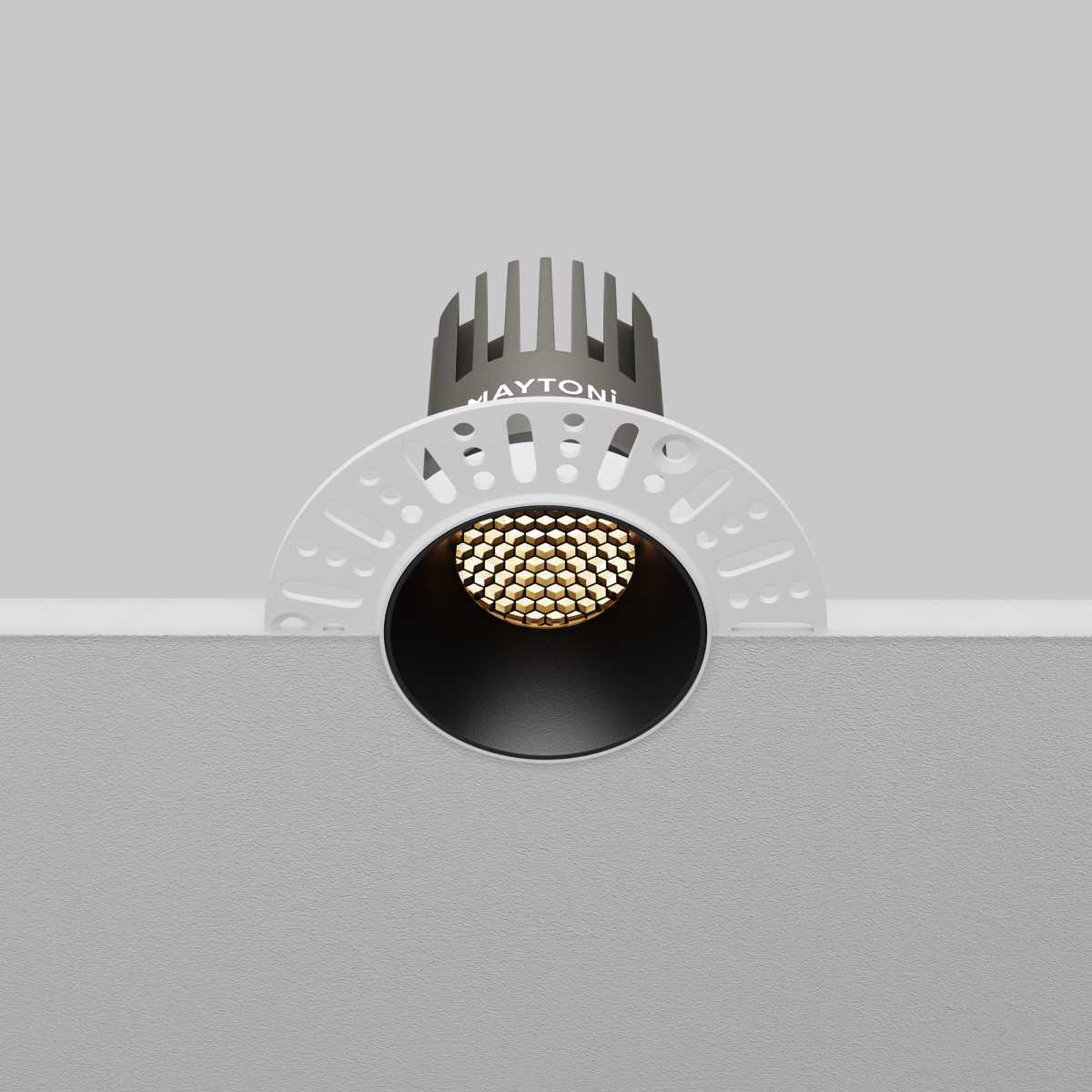 Встраиваемый светильник Maytoni Technical Downlight Dip DL119-10W-3K-TRS-B