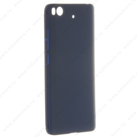 Накладка силиконовая Soft Touch ультра-тонкая для Xiaomi Mi 5S синий
