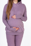 Спортивный костюм для беременных и кормящих 10054 фиолетовый