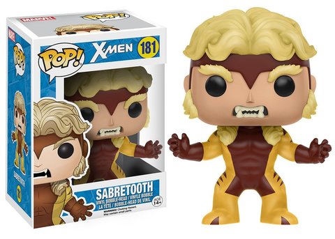 X-Men Sabretooth Funko Pop! Vinyl Figure || Люди Икс Саблезубый