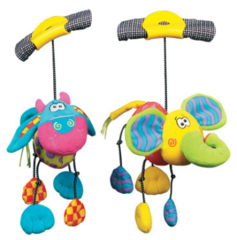 Playgro Мягкая игрушка-погремушка Дингли-Дангли Слон (0111868-2)