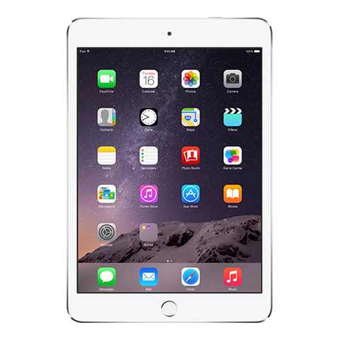 iPad mini 3 Wi-Fi + Cellular 16Gb Silver - Серебристый