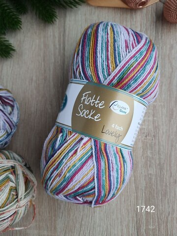 Rellana Flotte Socke Lovely 1742