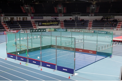 Закрытый барьер безопасности высотой 3 м Polanik BO-308/3