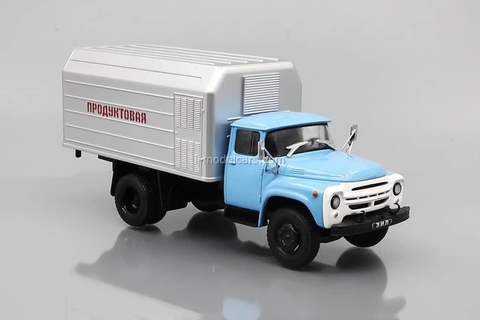 ZIL-130 LuMZ-890B refrigerator 1:43 DeAgostini Auto Legends USSR Trucks #12