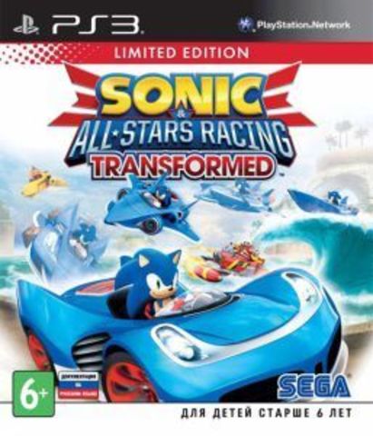 Sonic & All-Stars Racing Transformed (диск для PS3, полностью на английском языке)