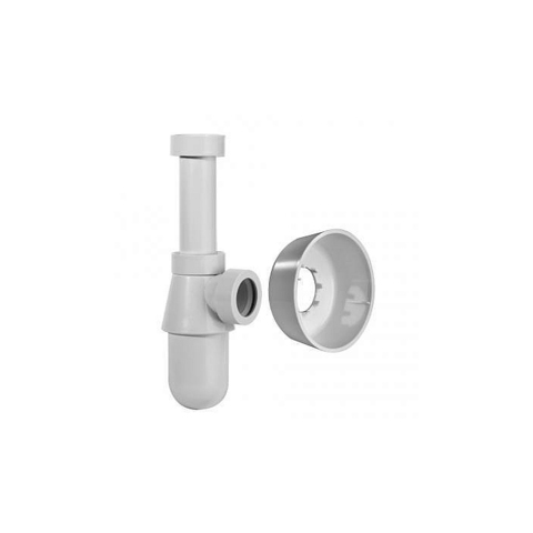 Gessi Rettangolo Сифон из полиэтилена, цвет: хром 29454#031