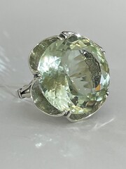 Мак ПР (кольцо из серебра)