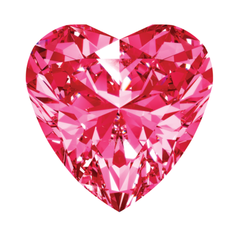 Фианит Сердце от 3х3 до 6х6 мм