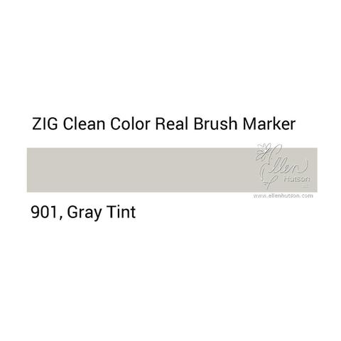 Маркер акварельный ZIG Clean Color Real Brush- штучно - 901