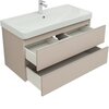 Aquanet 337939 Тумба Вега 2.0 100 2 ящ. цв.бежевый (337939)
