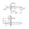 Смеситель для раковины встраиваемый Grohe  19969000