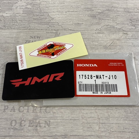 Honda Наклейка 17528-MAT-J10