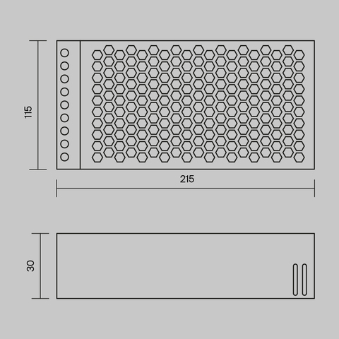 Блок питания для магнитных систем 360Вт, 48V Maytoni Power Supply Magnetic PSL006-360W-48V-IP20