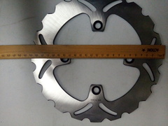 Диск на Kawasaki ZR7 750 серебристый / тормозной / задний/ дизайн 2