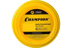 Корд триммер (леска) 3,0мм, 25м Champion звезда