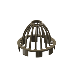 Сетка для защиты водостока Premium, каштан